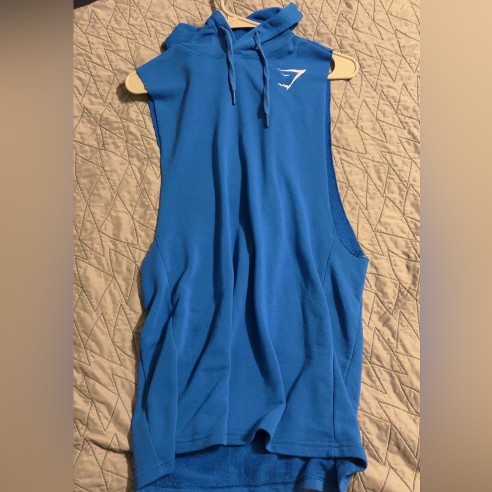 GYMSHARK ARK CUT OFF HOODIE